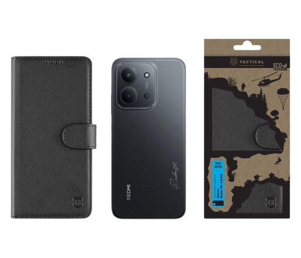 Tactical Field Notes pro Xiaomi Redmi 15C 4G/5G Black - 1513961 - zdjęcie 3